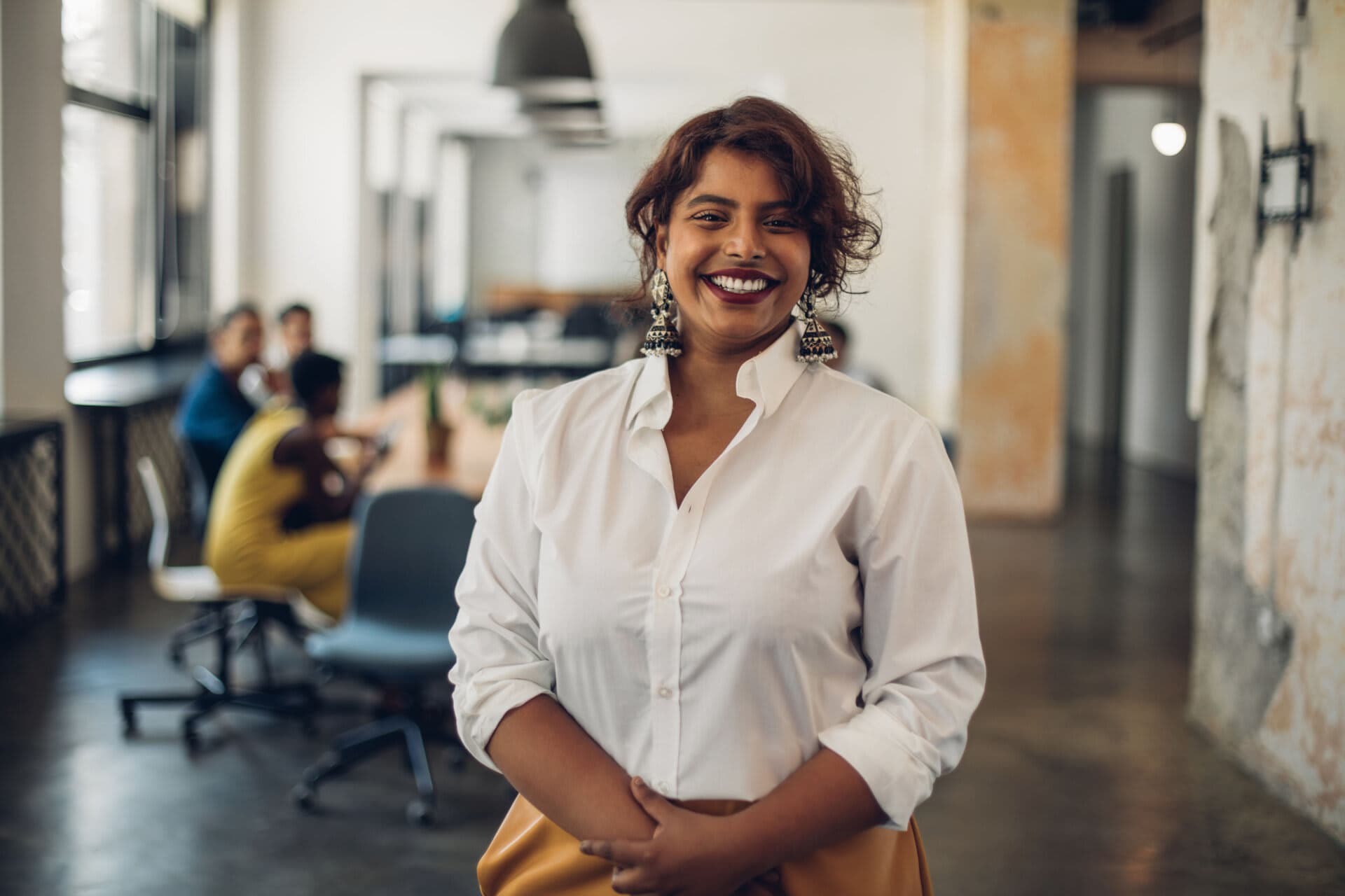 Portrait of an Indian business woman