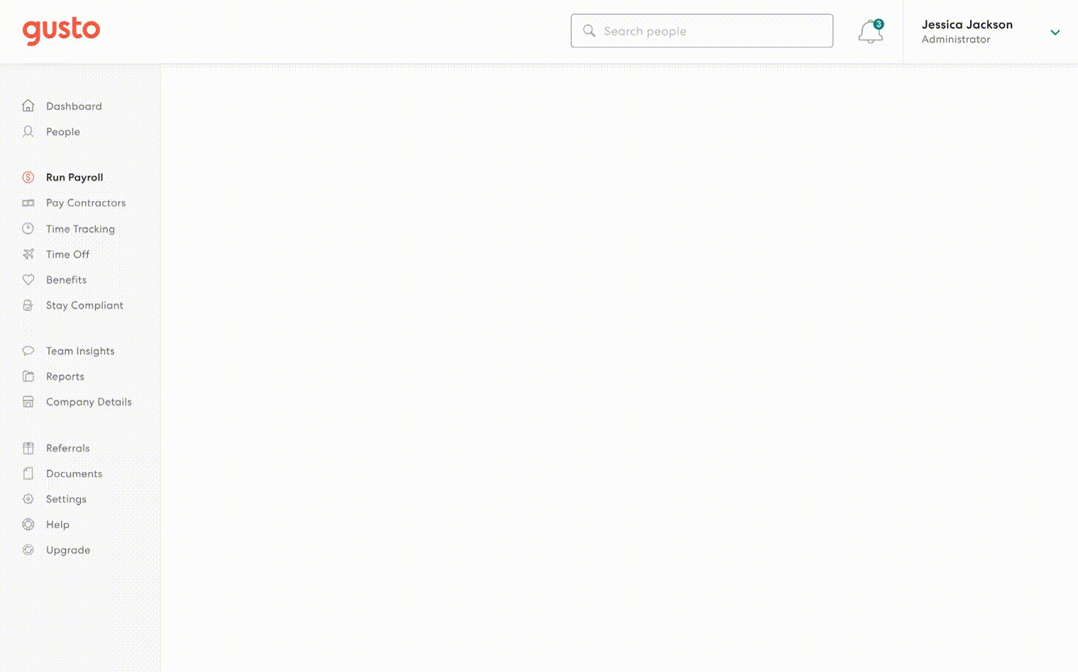 Run payroll animation