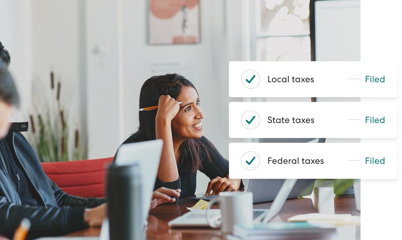 Payroll taxes illustration