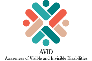 Affinity group logo for Awareness of Visible and Invisible Disabilities with Gusto