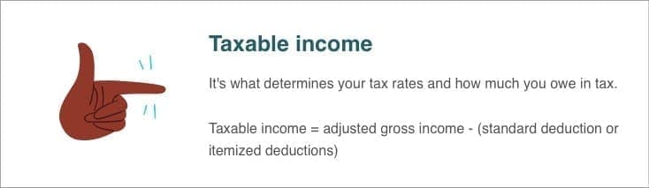 Taxable income
