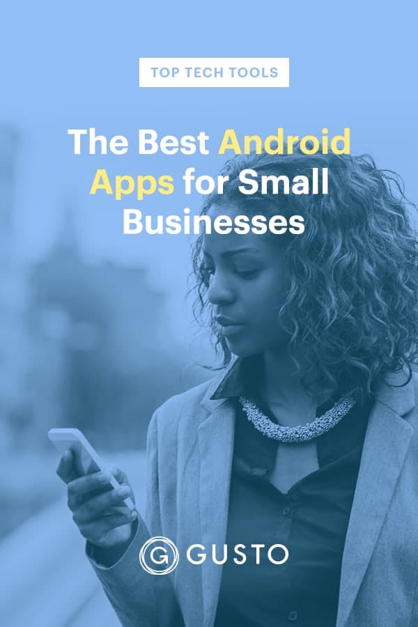 Best Android Apps for Small Business Owners Pinterest Image
