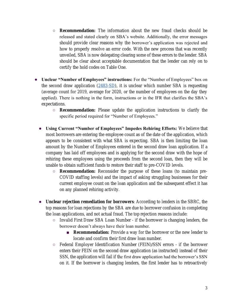 Small Business Relief Council Letter - 02.25.21 - page 3/7