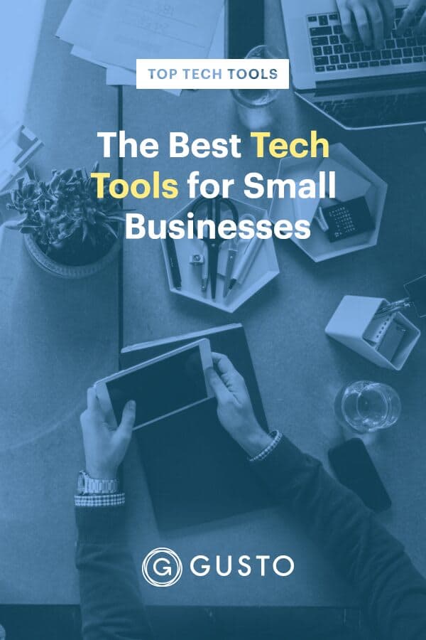 Best Tech Tools for Small Business Owners Pinterest Image