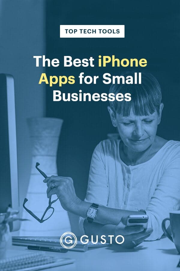 Best iPhone Apps for Small Business Owners Pinterest Image