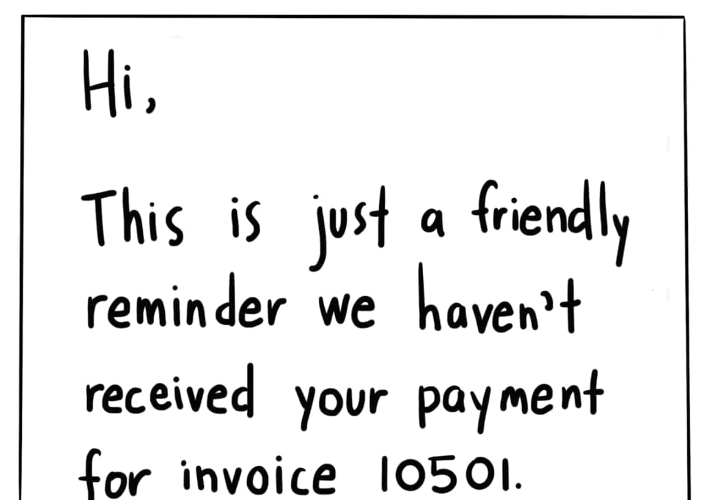 Invoice follow up email - Tips to stay cash flow positive