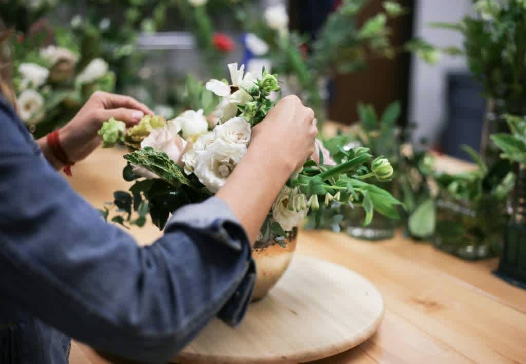 Juniper Designs floral arranging