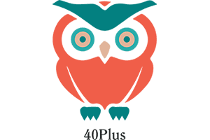 Affinity group logo for 40Plus with gusto