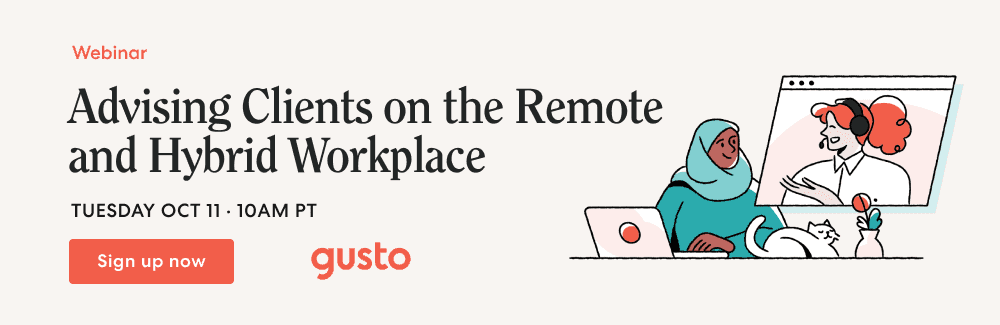 Webinar: Advising Clients on the Remote and Hybrid Workplace