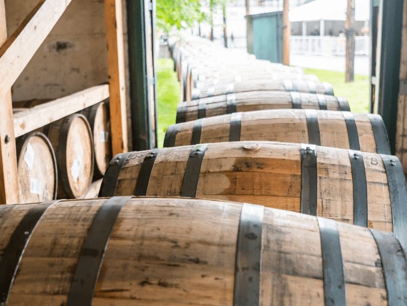 Bourbon barrels