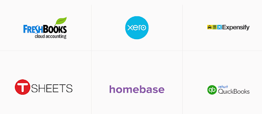 list of software integration logos