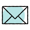Closed envelope icon