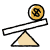 Money balance icon