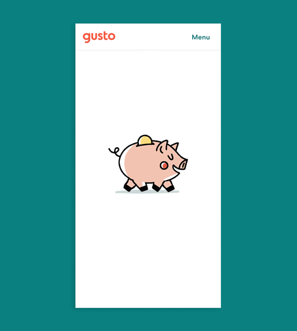 A new loading animation, still packed with personality