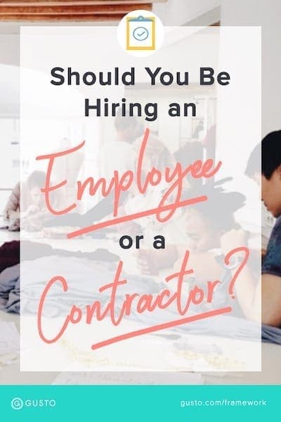 Should You Be Hiring an Employee or a Contractor Pinterest Image