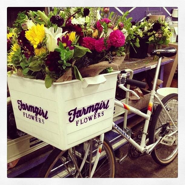 Farmgirl Flowers Bike