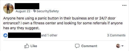 Talk Shop safety comment