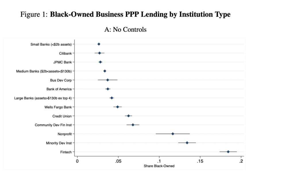 Report by Kabbage and NYU Stern: Which lenders had the highest minority share amongtheir Payment Protection Program (PPP) loans?