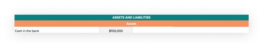 Prep Sheet_Cash in bank