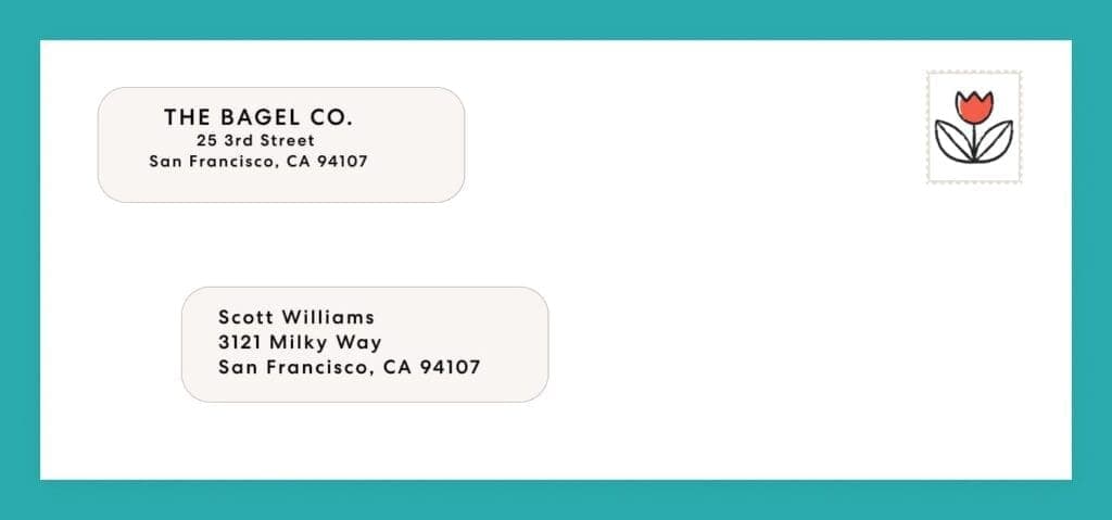 How to print payroll checks - envelope