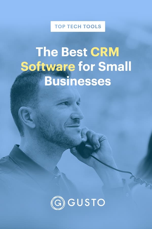Best CRM Software for Small Business Owners Pinterest Image